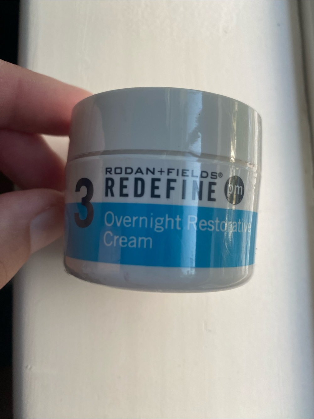 Rodan + Fields REDEFINE Overnight Restorative Cream — White & Blue